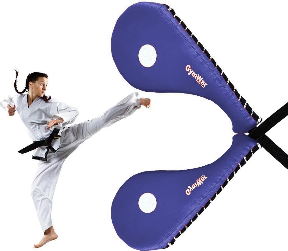 gymwar (Pack of 2) Taekwondo Durable Kick Pad Target for Karate Kickboxing Training Kicking Shield-picture-11