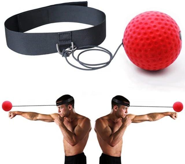 quickato Reflex Ball, Ultimate Reflex Training Equipment Ball with Headband Focus Pad Focus Pad-picture-35