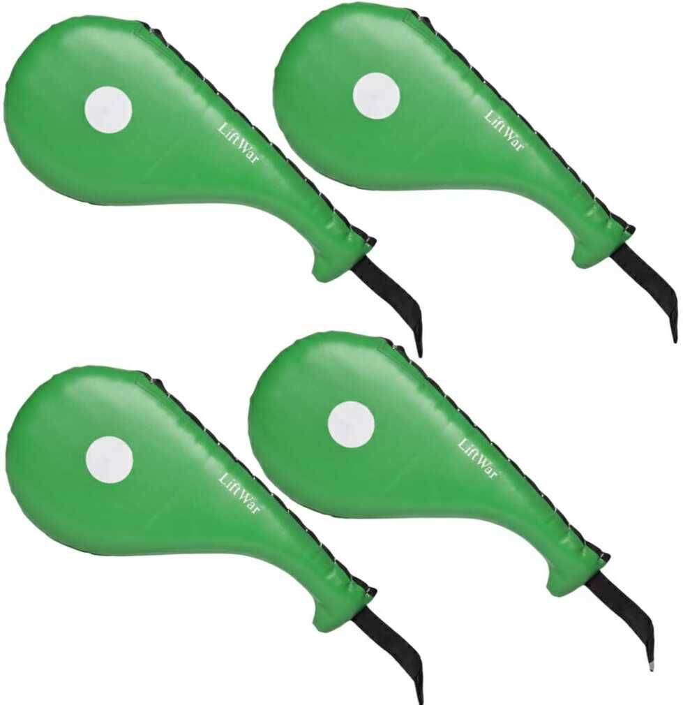 liftwar Taekwondo single kick pad 4 combo green Kicking Shield-picture-15