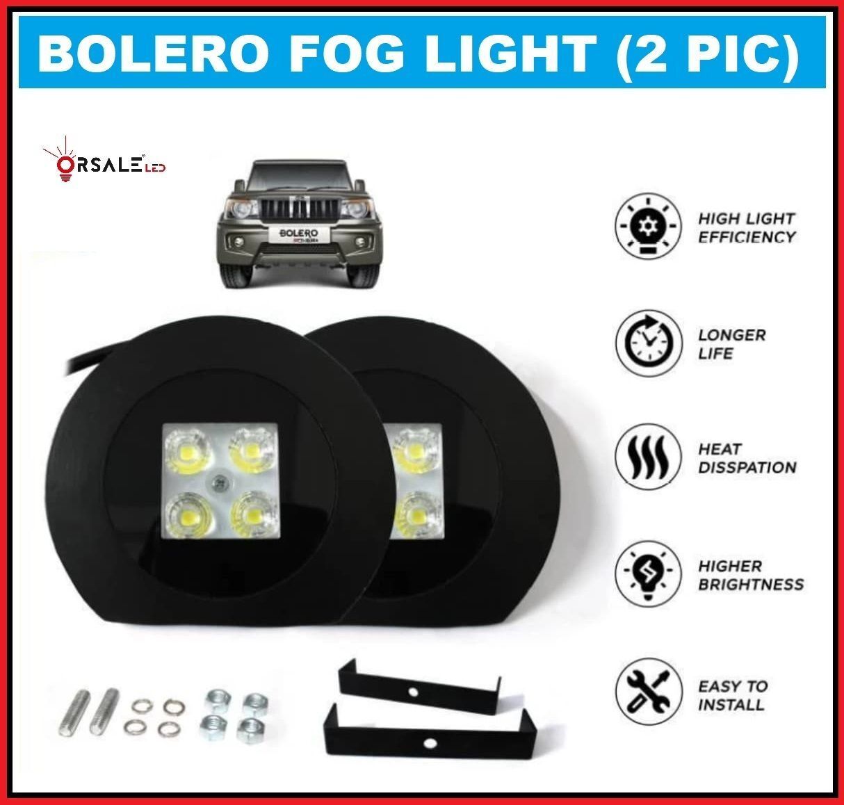 orsale LED Fog Lamp Unit for Mahindra Bolero-picture-26