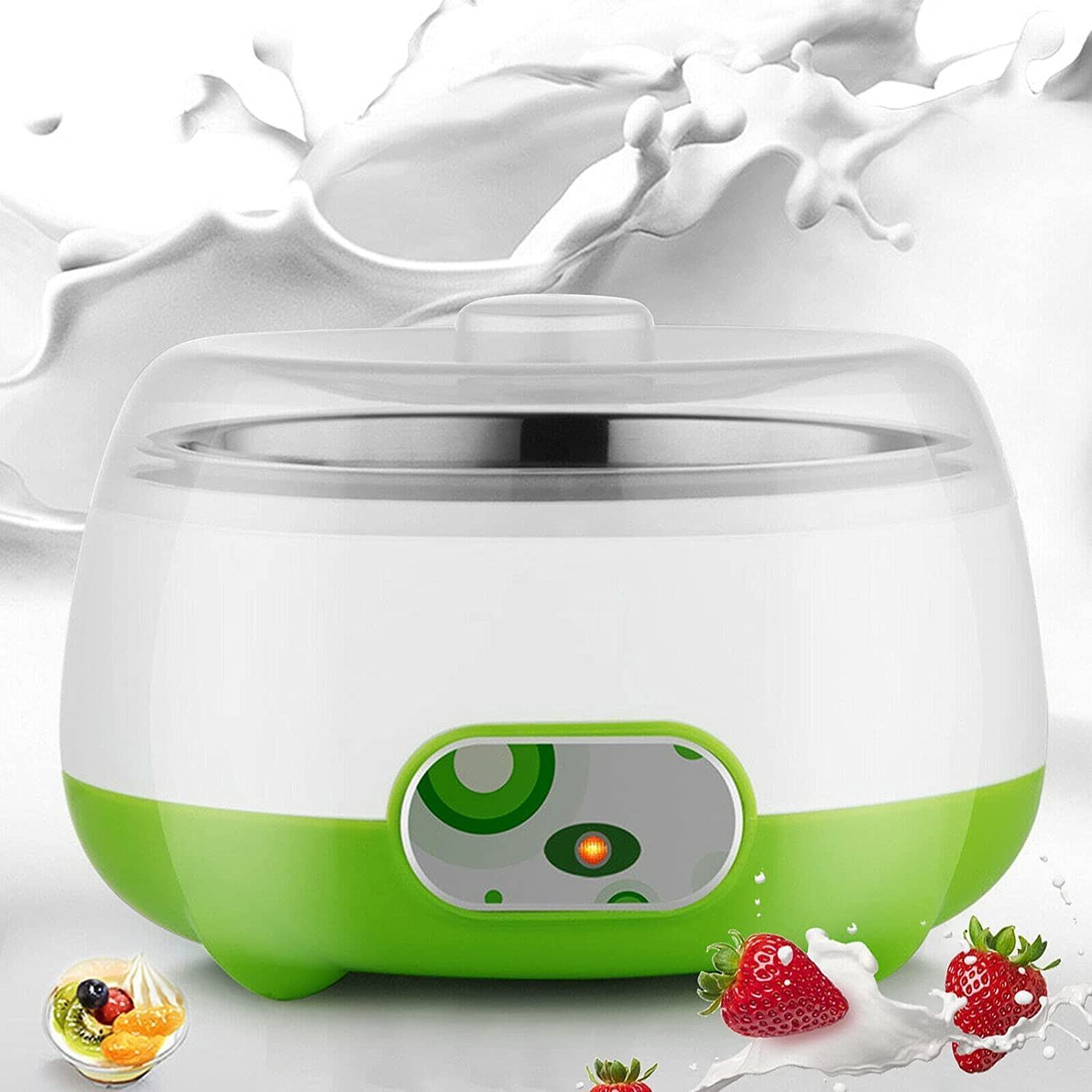 ogurt Maker Machine, Stainless Steel Inner Container Electric Yogurt Maker Yogurt Maker-image-35