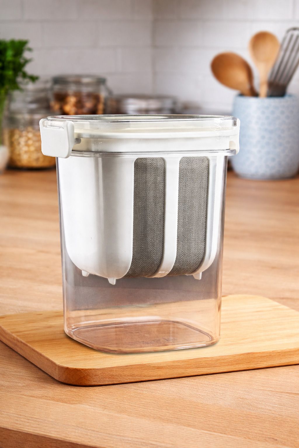 Yogurt And Curd Maker Filter with Storage Container Yogurt Maker