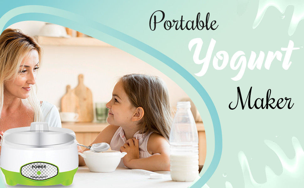 oxerpro TESTY YOGURT Portable Yogurt Making Machine Yogurt Maker image 1