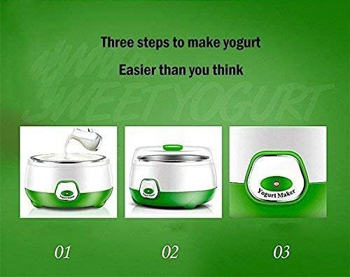 Yogurt Maker Machine, Stainless Steel Inner Container Electric Yogurt Maker 26 220 W Food Processor-image-34