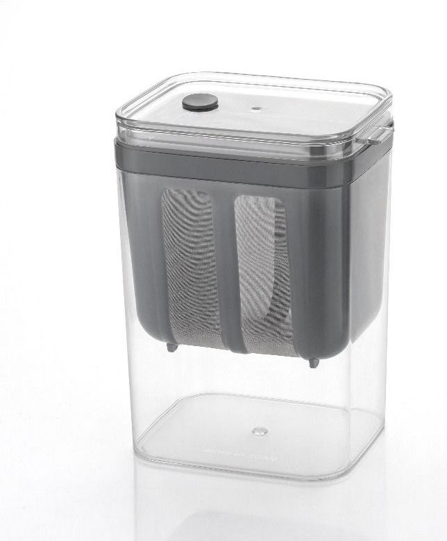 Yogurt & Curd Maker - 1100ml Fine Mesh Strainer with Lid Yogurt Maker