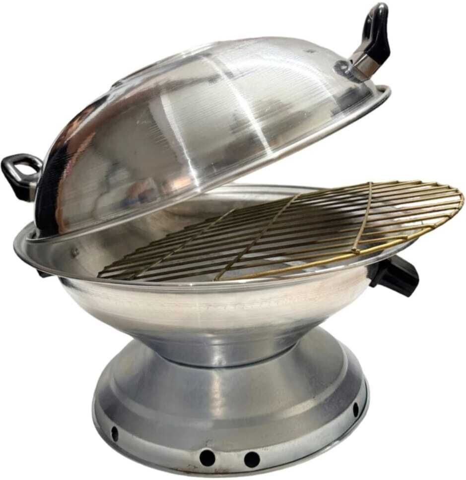 ma narmada Aluminum Tandoor gs griller Food Steamer-picture-14