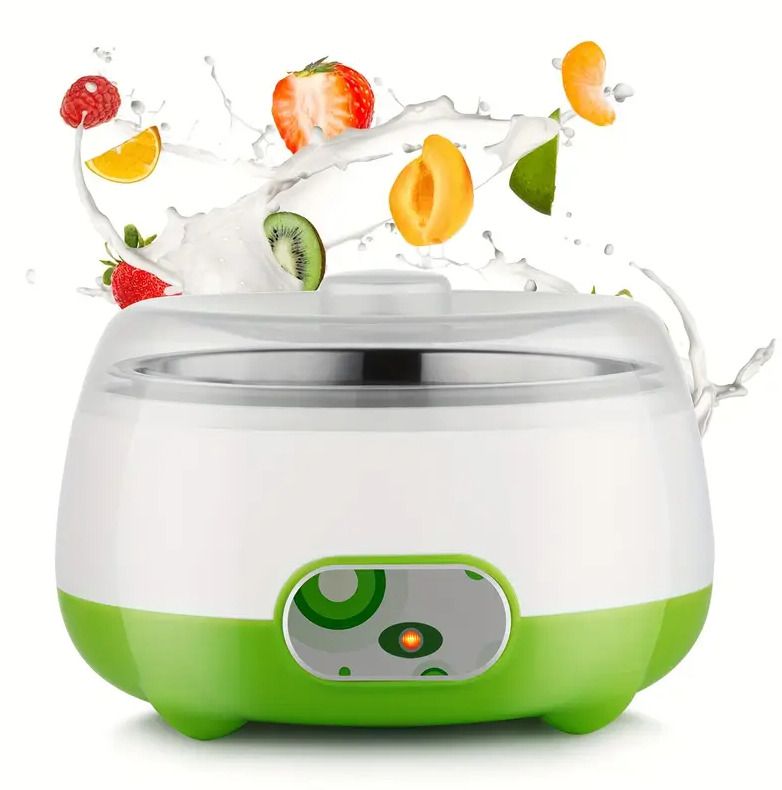 dwiza enterprise Automatic 1L Portable Yogurt Making Machine Stainless Steel Container Dahi Maker Yogurt Maker-picture-40