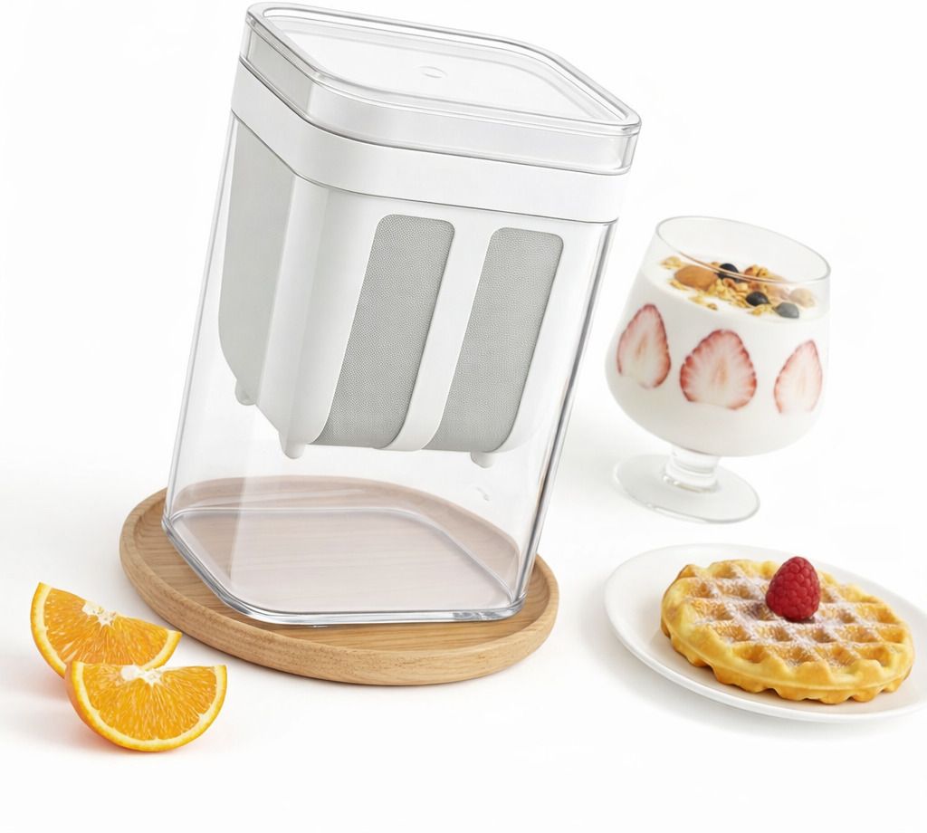 zenvello Hung Curd Maker for Home | Yogurt Filter Strainer Yogurt Maker-picture-11