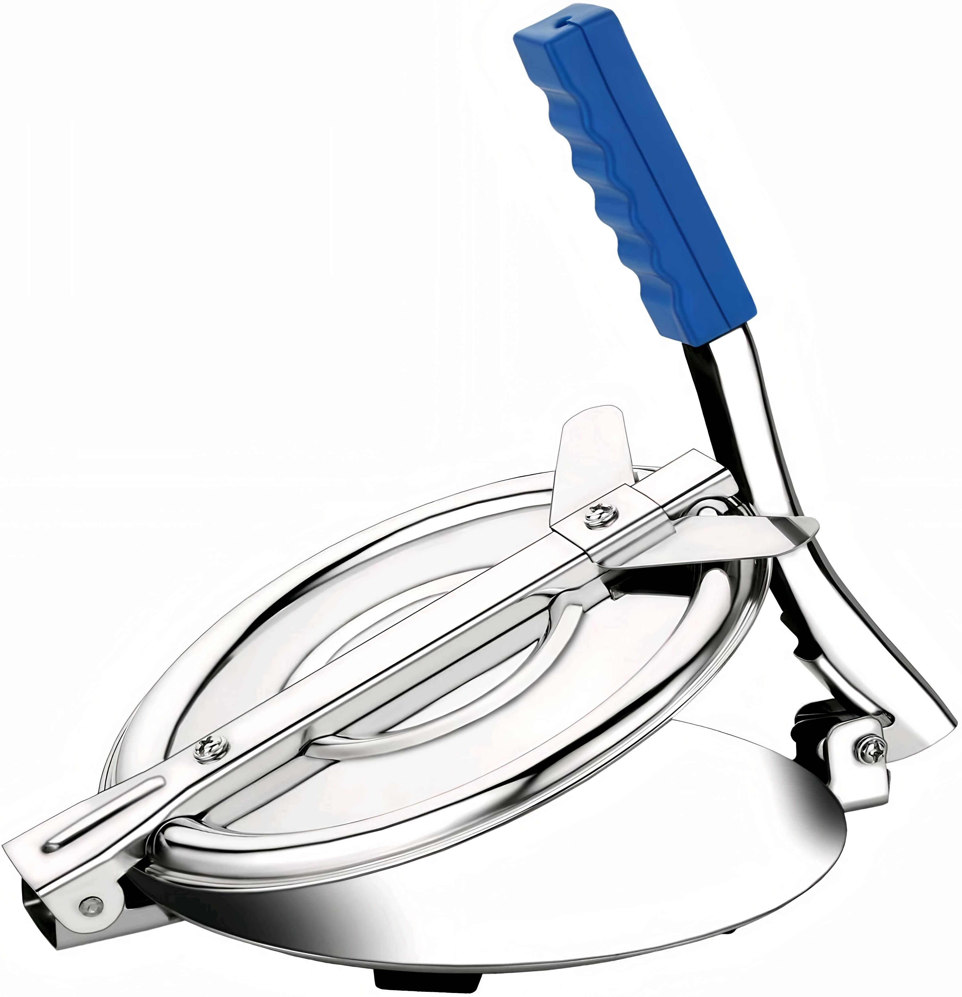 upsora Stainless Steel Manual Roti Maker with Comfortable Grip Handle | Easy to Use Roti/Khakhra Maker-picture-25