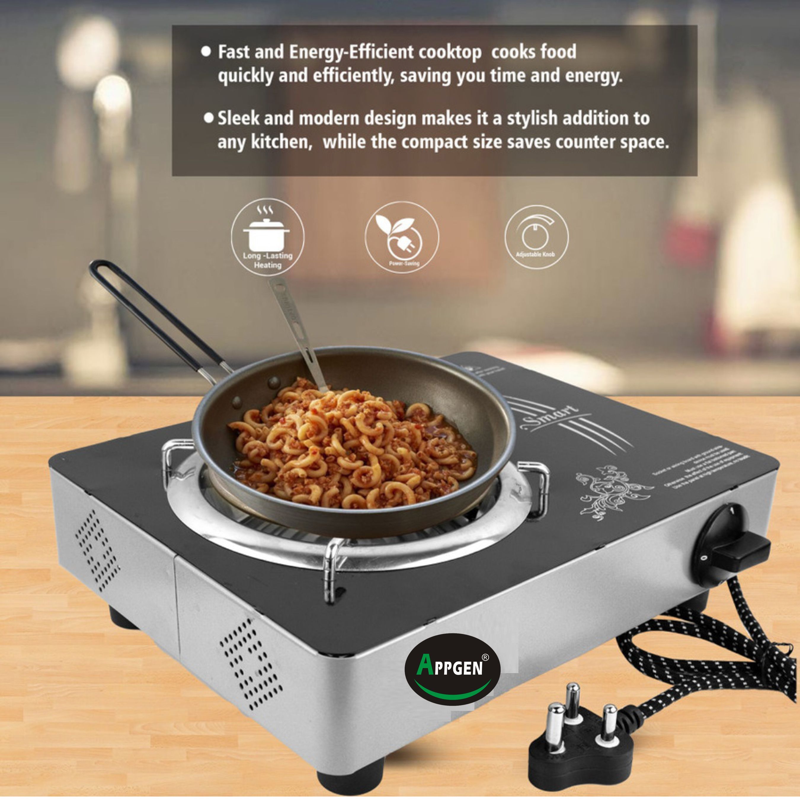 2000W G-Coil Stylish Electric Cooking Heater For Cooking| HOT PLATE Electric Pan-image-30