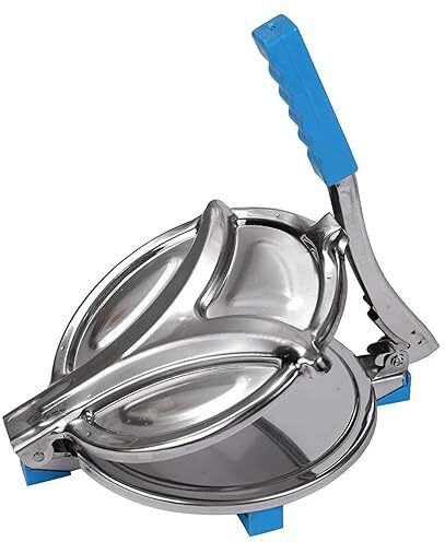 snehshyam Stainless Steel Puri Press Maker | Roti Chapati Presser for Home Roti/Khakhra Maker-picture-1