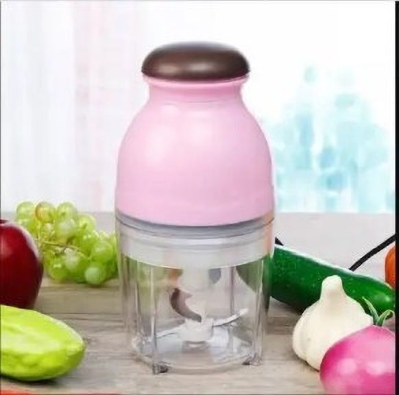 Manual Food Grinder for Vegetables & Fruits with Stainless Steel Blades 10 W Food Processor-image-6