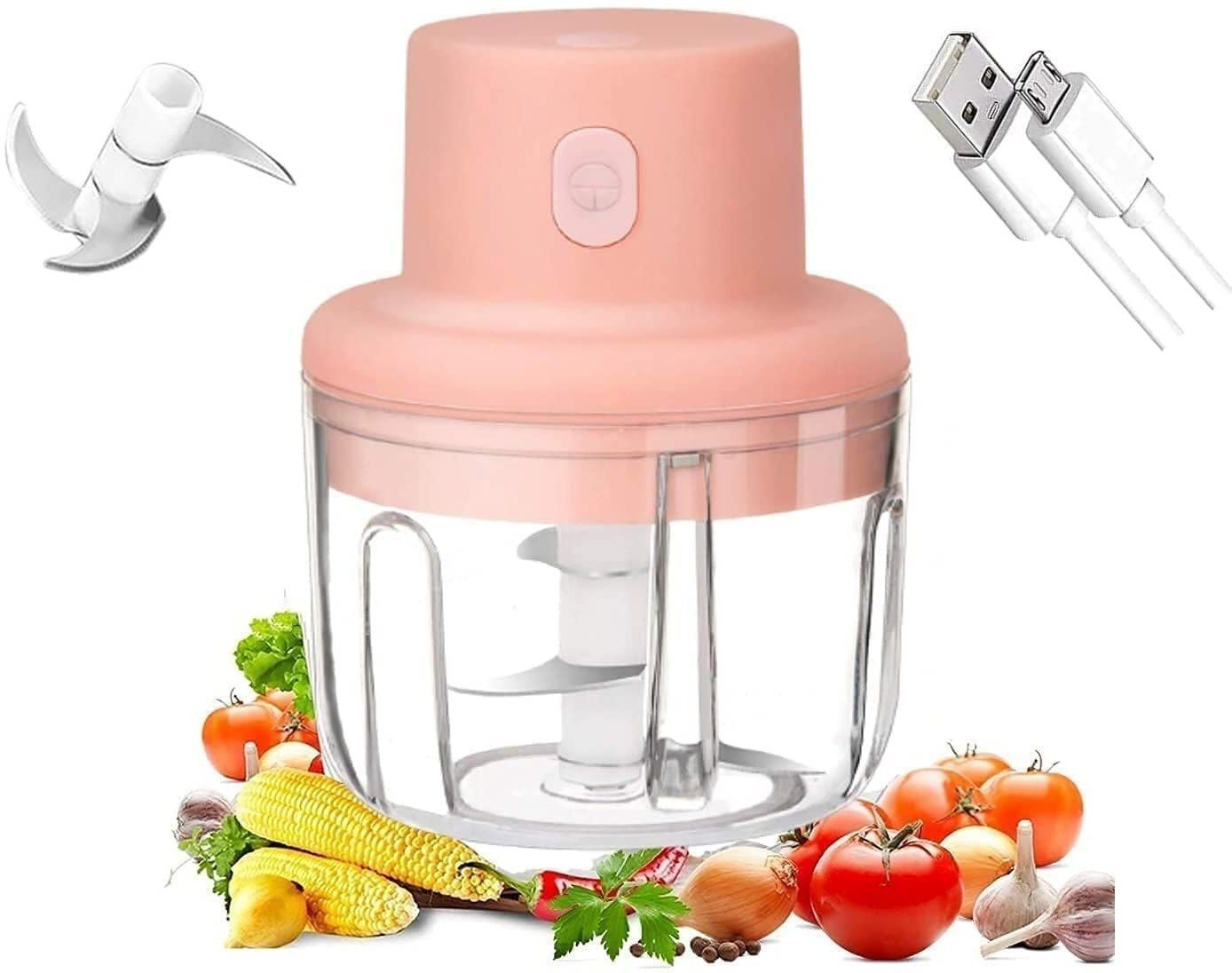 Mini Electric Vegetable Chopper 250 W Food Processor