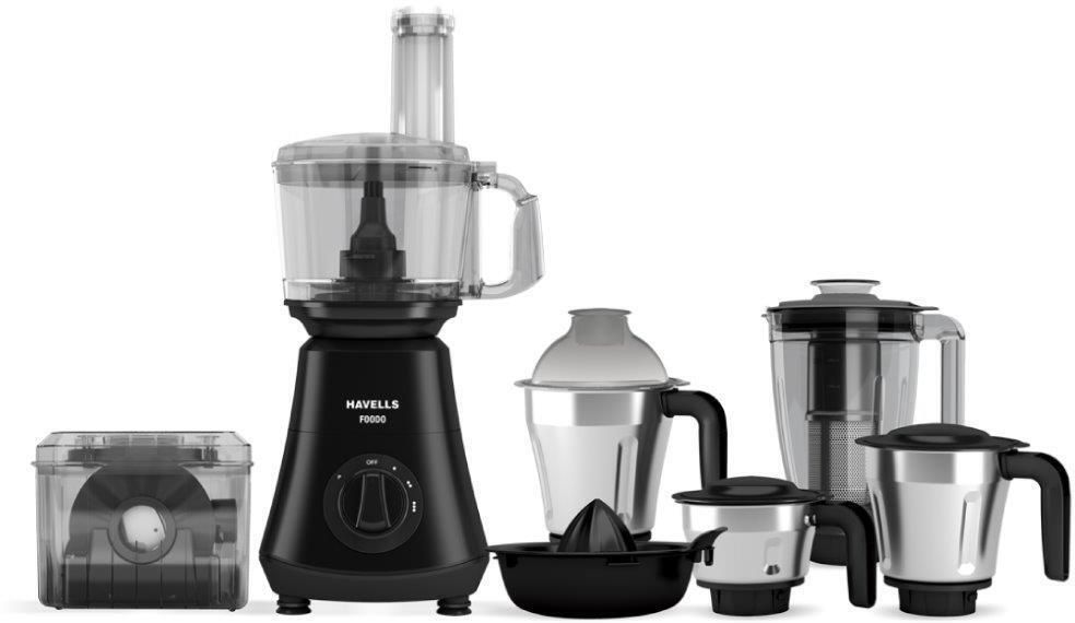 Foodo 750 Watt Food Processor (Black) 750 W Food Processor