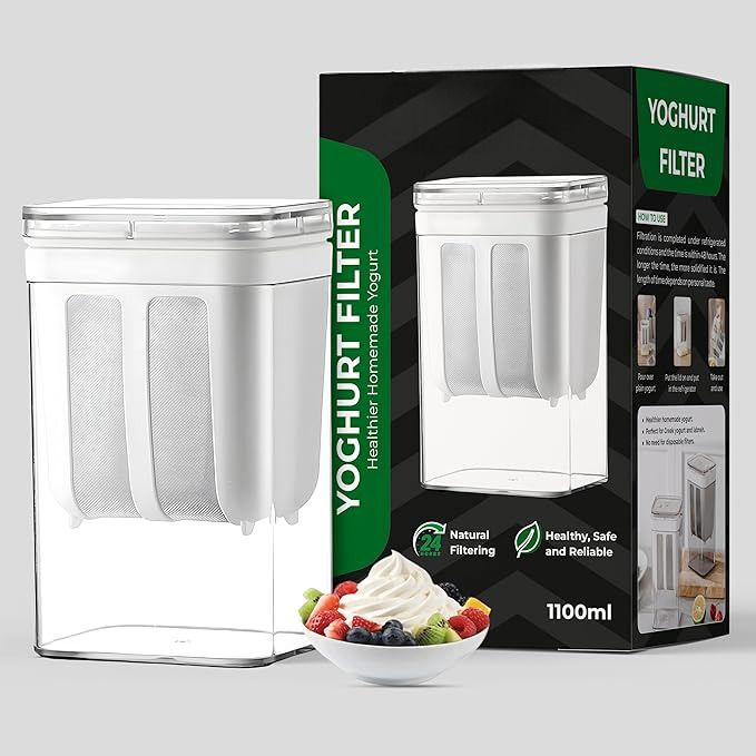 Greek Yogurt Strainer, 1100ml Multi Yoghurt Make 6 W Food Processor