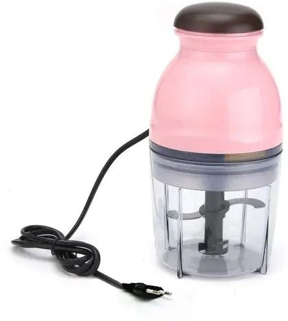 Manual Vegetable Chopper with 3 Stainless Steel Blades & Container 10 W Food Processor-image-25