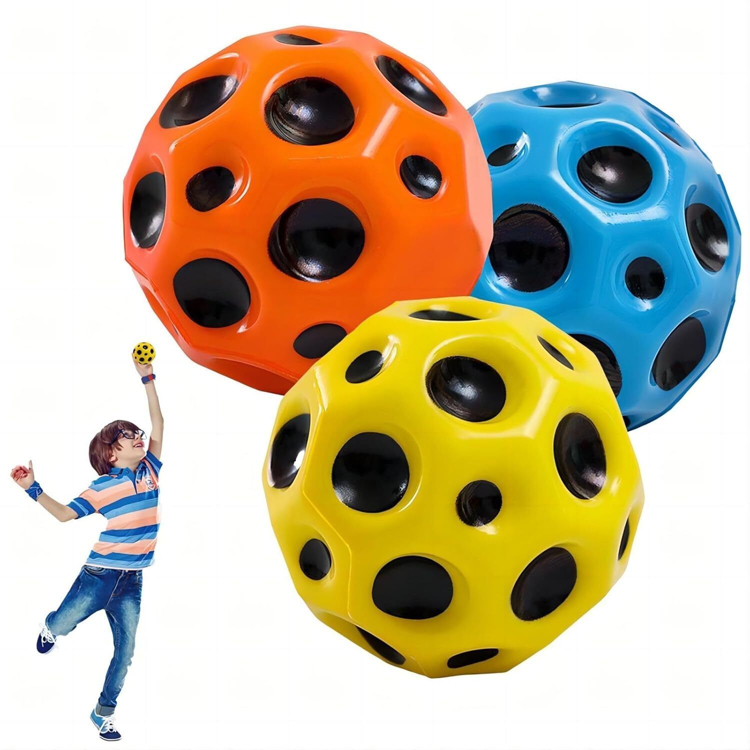Moon Ball – High Bounce Rubber Ball for Kids | Crazy Bouncing Ball Handball-image-26