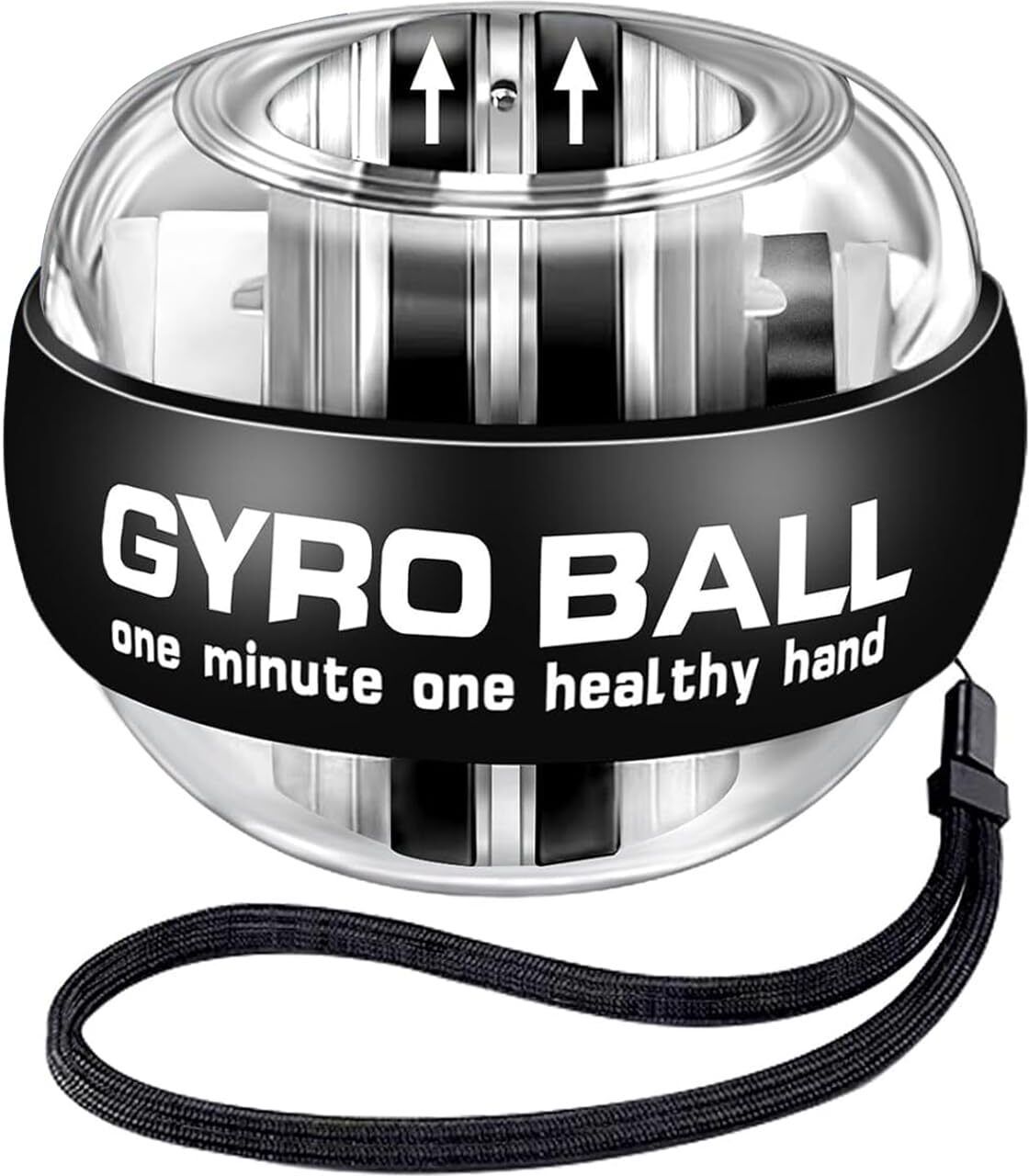 Gyro Ball Wrist Trainer | Auto-Start Powerball Hand Exerciser Pickleball Ball-image-29