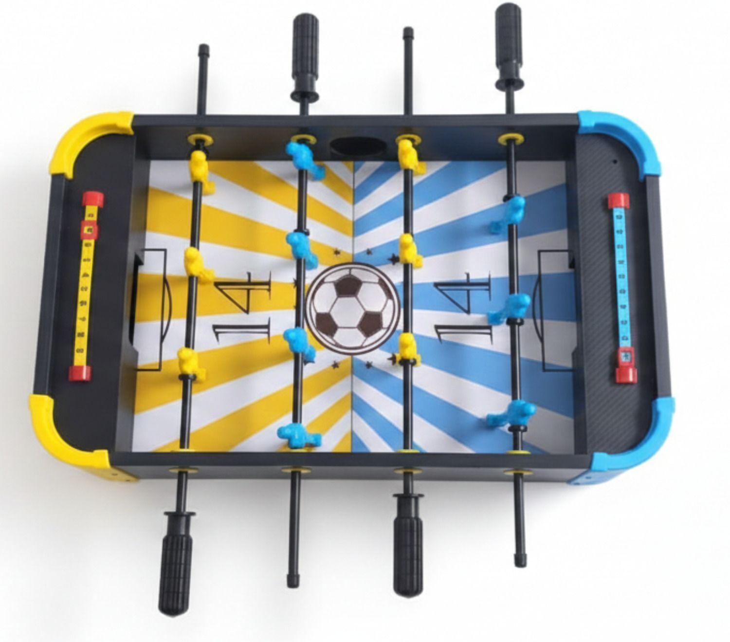 3-in-1 Foosball Table | Ludo & Snakes and Ladders on Flip Side Foosball Table-image-29