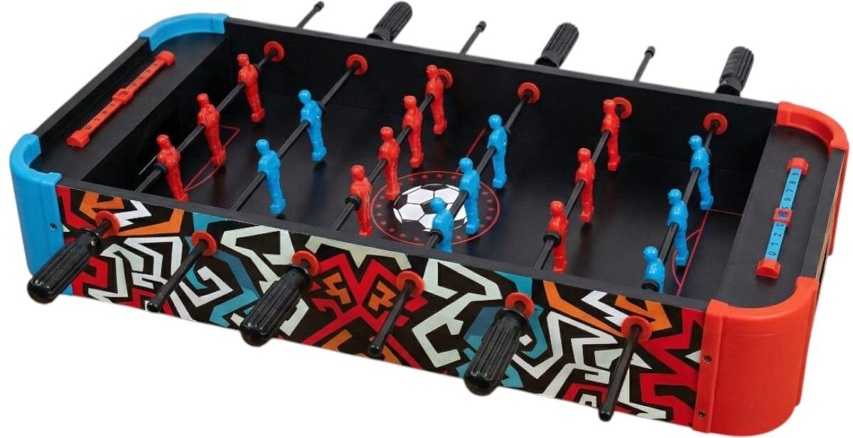 toy trance 3-in-1 Flip Foosball Table for Kids & Adults | One Side Big Size Foosball Table-picture-48