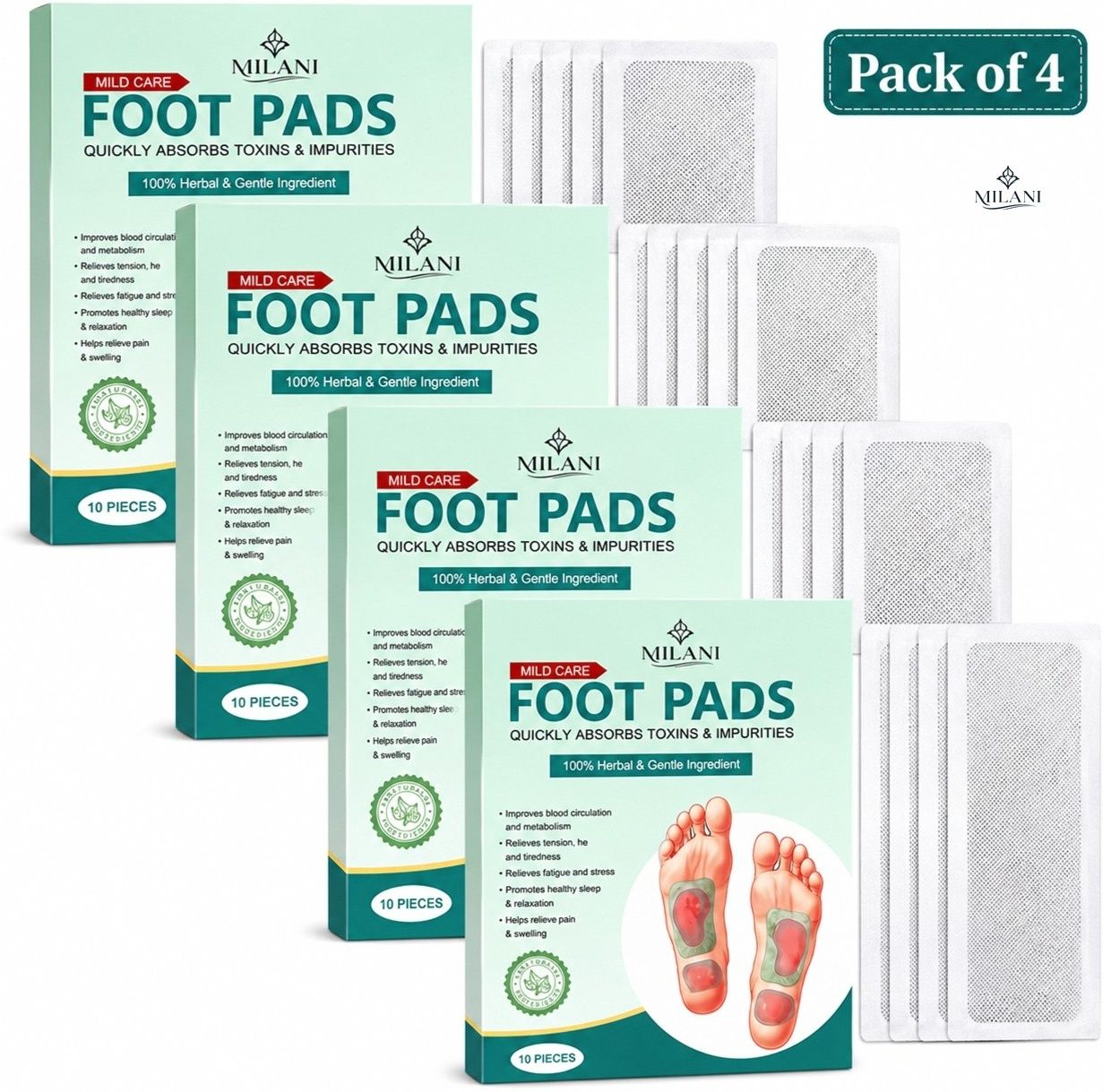 milani Food Pads Original | Relaxation & Everyday Foot Support. - Encourages Foot-picture-13