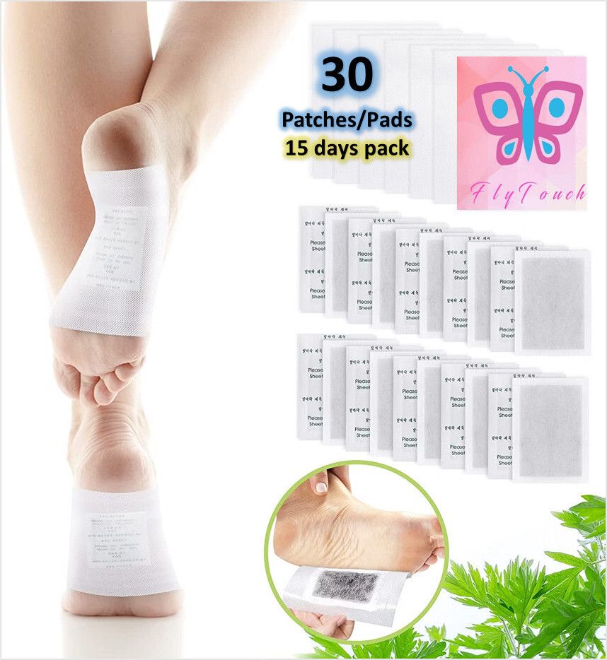 flytouch Relax Body Deep Cleansing Foot Patch Natural Herbal Health Detox Foot Patches AC-picture-18