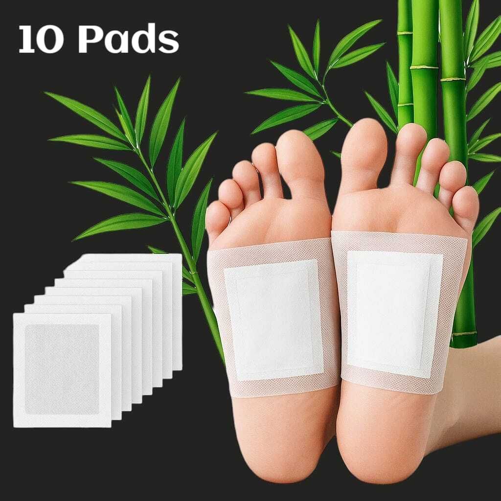 flytouch Deep Body Detox Foot Pads for Pain, Swelling, Fatigue & Improved Sleep-picture-17
