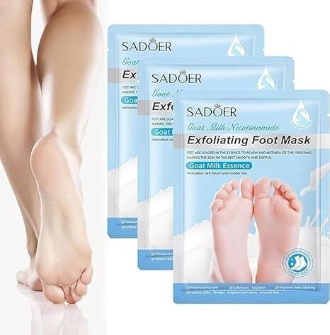 Foot Peel Mask Remover Deeply Moisturizes Dry & Dull Skin Goat Milk Essence,1-image-45