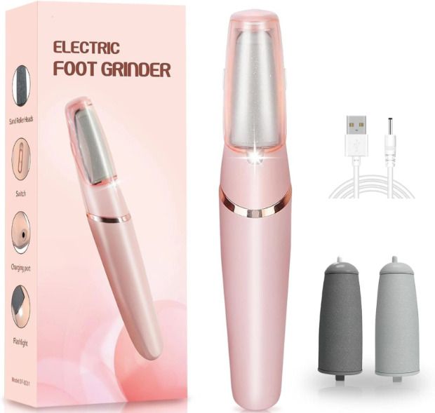 pedicure tools Callus Remover Hard and Dead Skin Remover Electric Foot-image-12