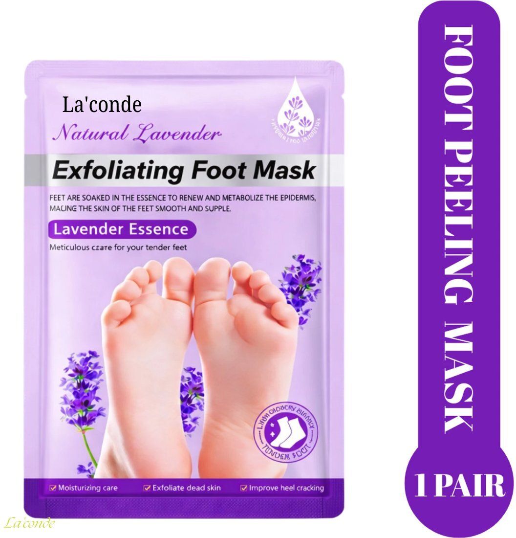 Foot Mask Peeling | Food Peel Mask : Calming Hydration Heel Texture-image-2