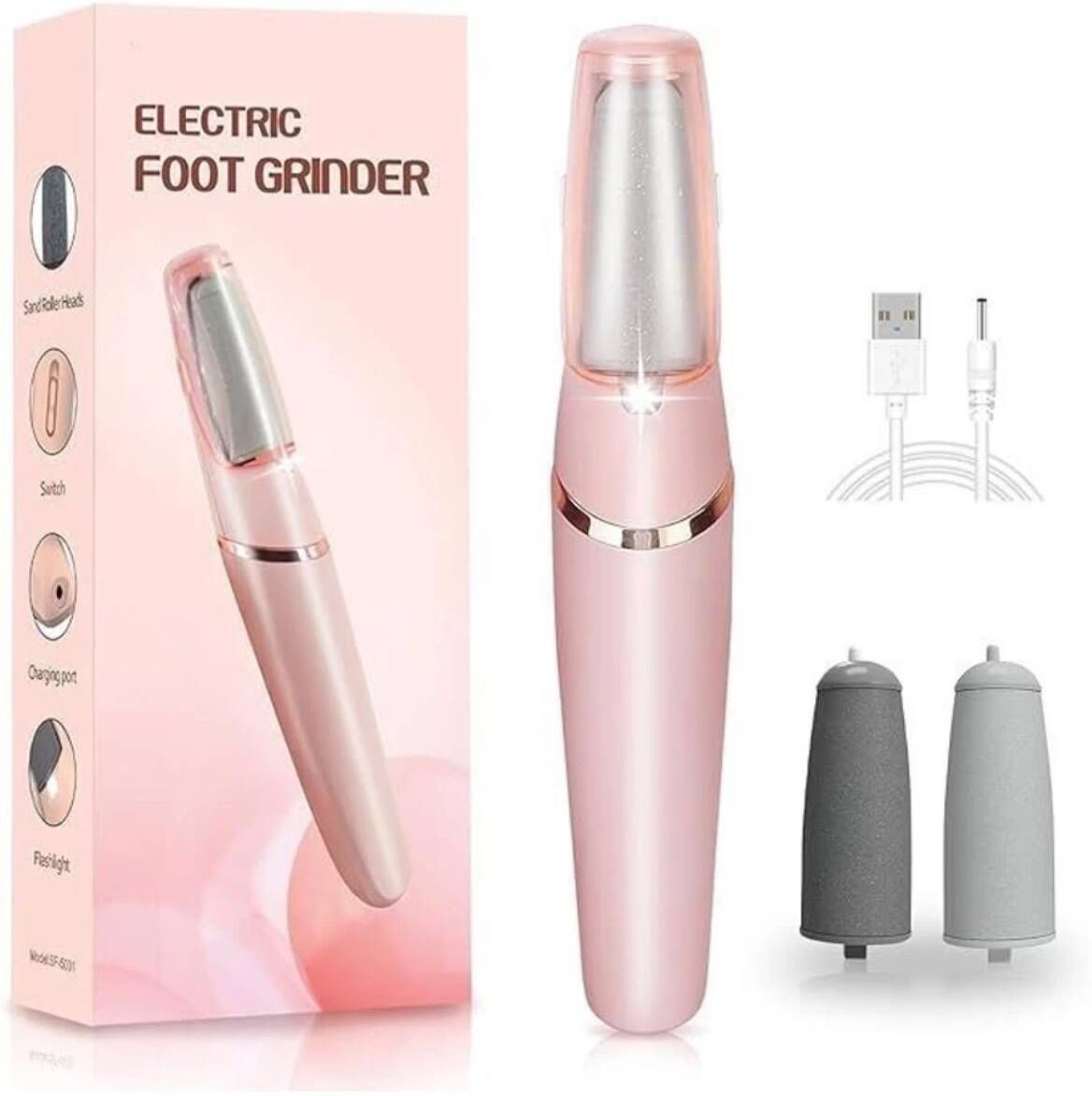sonaessential Rechargeable Electric Foot Grinder-picture-14