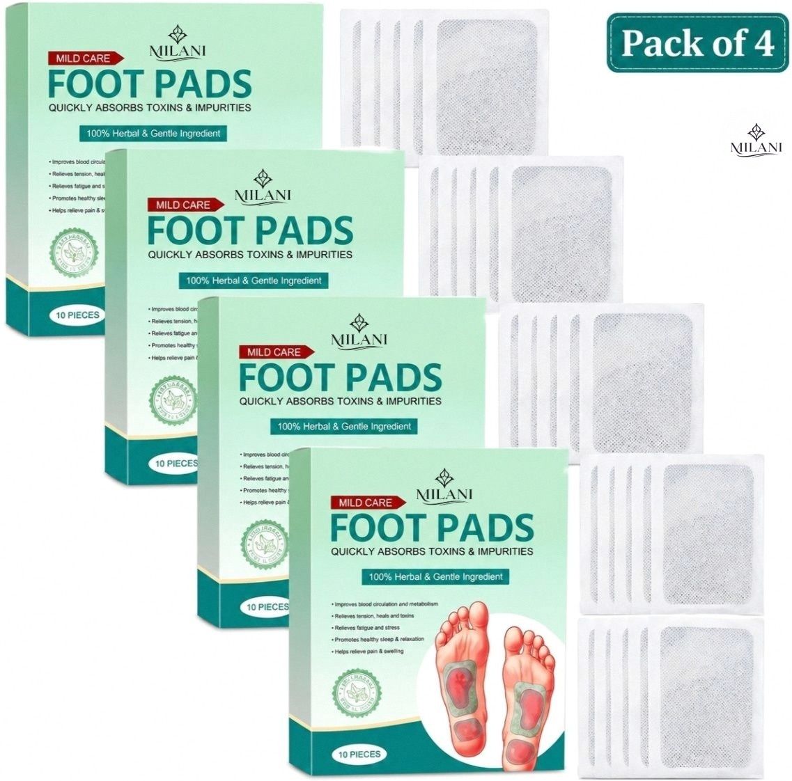 milani Herbal Foot Pads | Premium Herbal Foot Care Collection for Ongoing Wellness &-picture-39