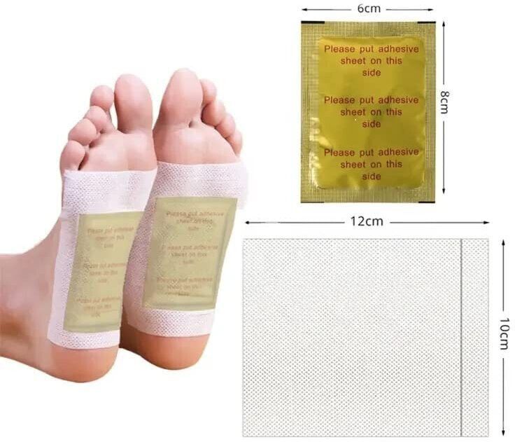 maitri enterprise Premium Quality Cleansing DAtox Foot Patch Toxin Remover(2 Pkt-20 Pads) M09 Nursing Breast Pad-picture-16