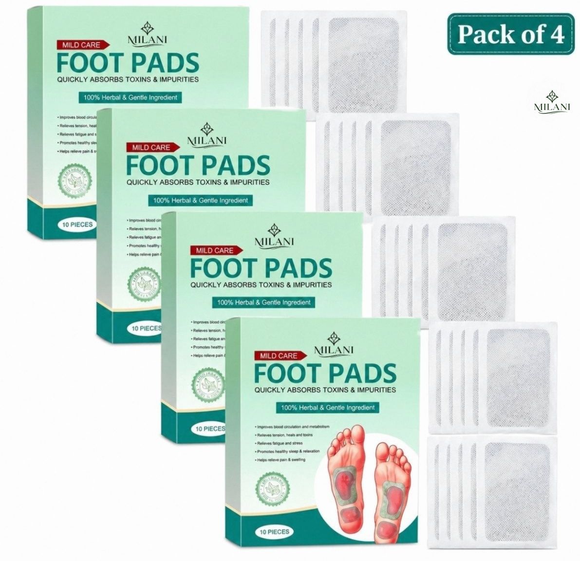 milani Ginger Foot Pads | Freshness - Clean & Comfortable Feet Through Ongoing-picture-33