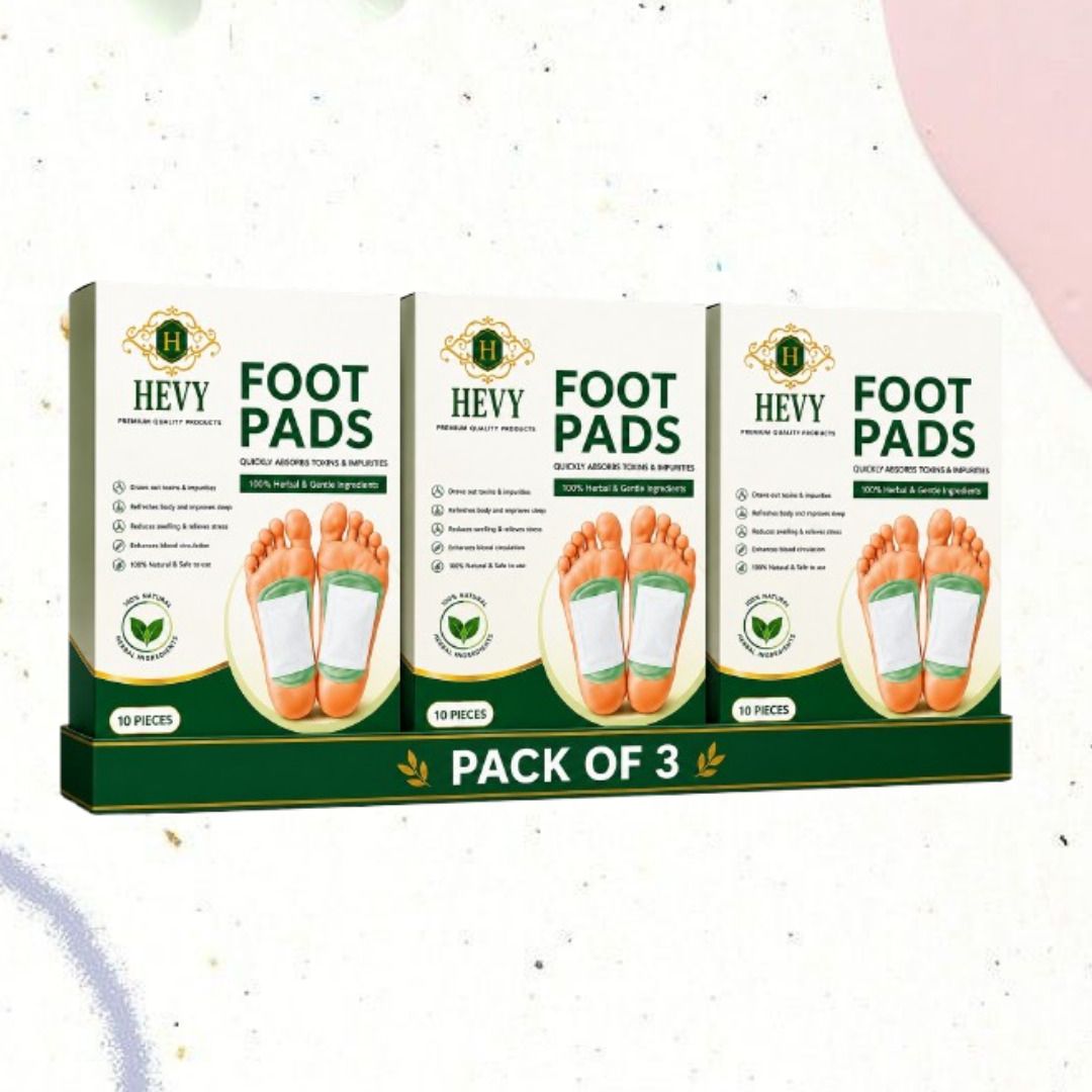 hevy herbal foot patches 30 pieces-picture-14