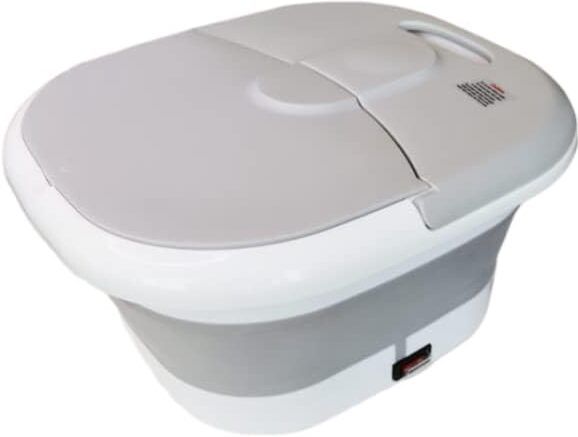 Corded Electric Foot Spa Bath Massager with Manual Rollers Foot Pedal Flush-image-6