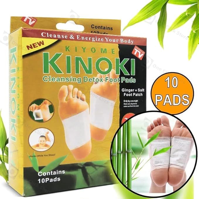 Foot Pads Herbal Patches treatment Cleansing Regular Foot Pedal Flush-image-46