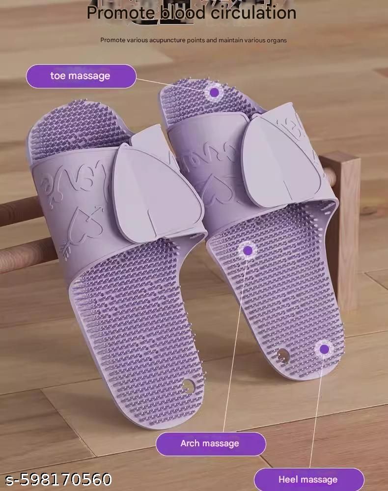 Acupressure Slippers Foot Pedal Flush