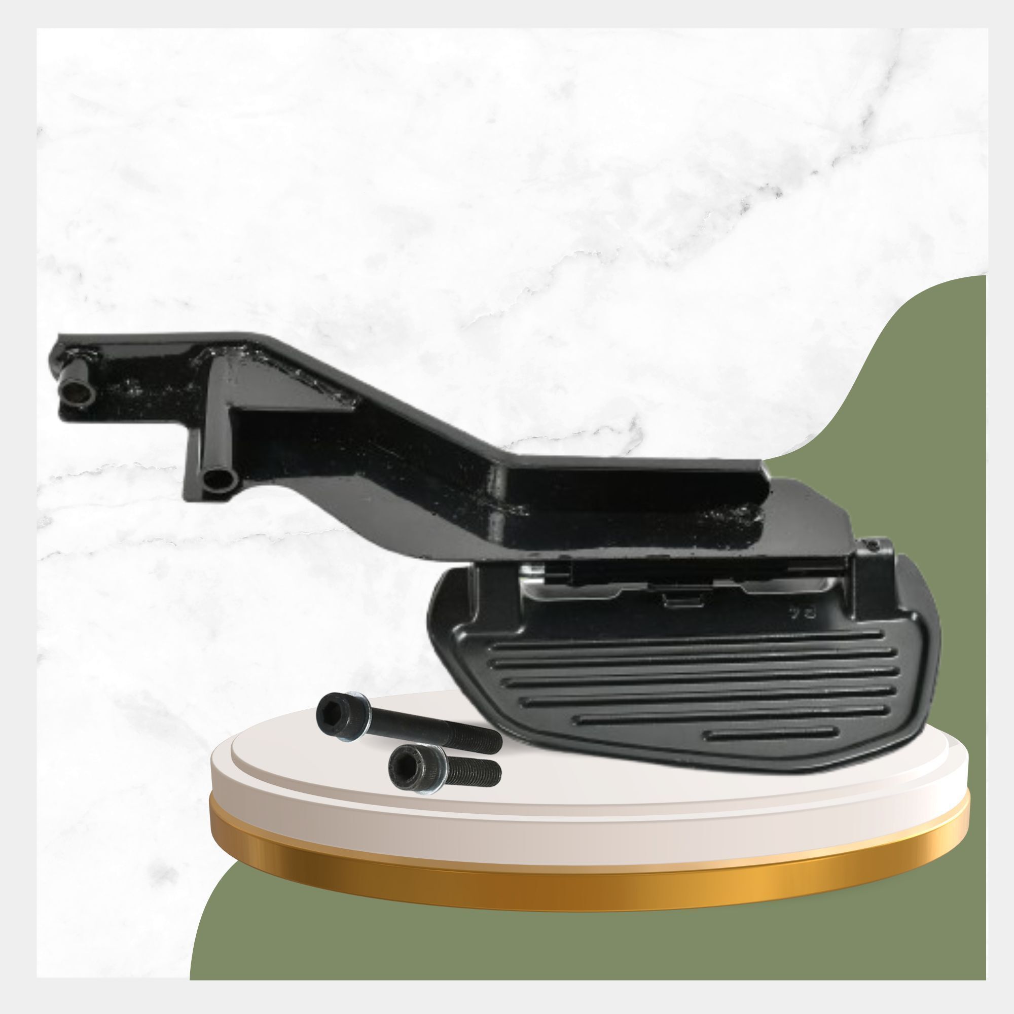PATHAK Foot Rest Stand Compatible for Ather 450X,450S | Ather Rizta (Rear Left | Black) Foot Rest-image-44