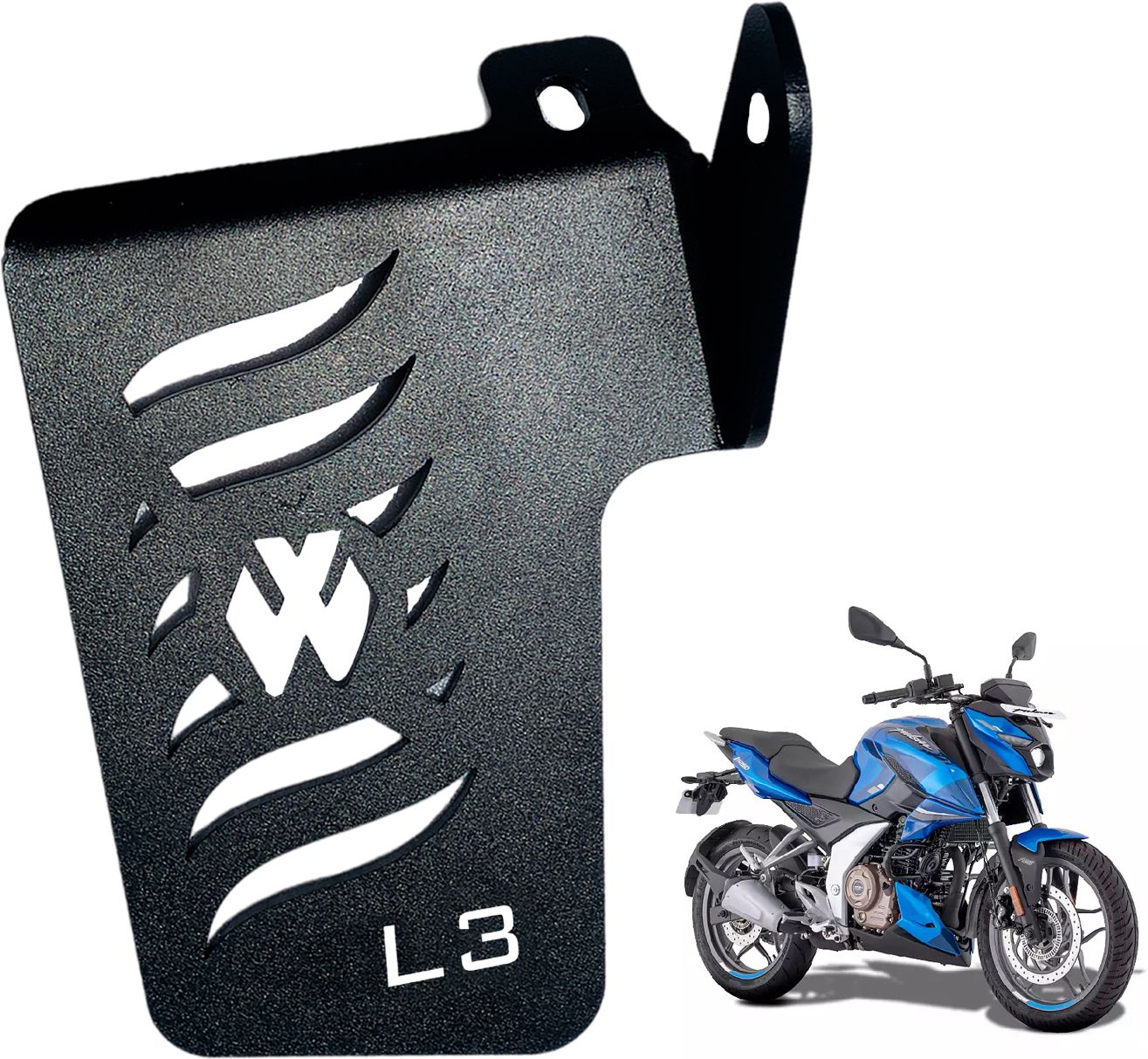 L3 MODZ Pulsar N250 / F250 / N160 / P150 Ladies Footrest Left Side Foot Rest-picture-21