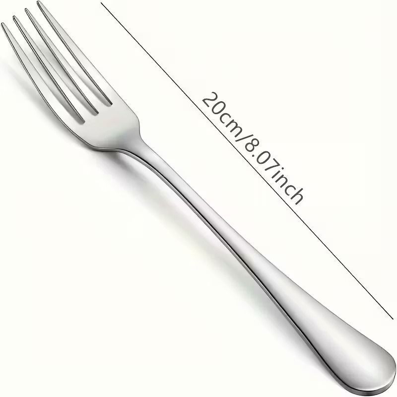 haniza MEHTAB Dinner Forks Set 4_f Stainless Steel Dinner Fork Set-picture-22