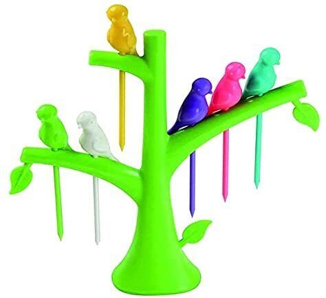 Bee Brid frok Plastic Fruit Fork-image-14