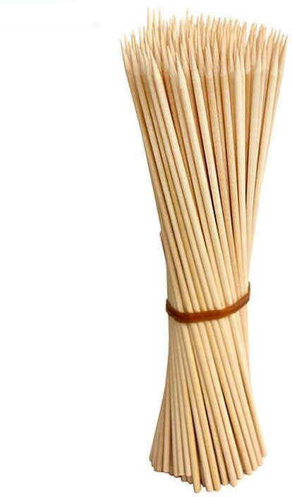 Disposable Wood Roast Fork Set