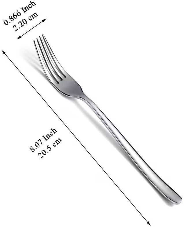 haniza MEHTAB 4-Piece Dinner Fork Set_f Stainless Steel Dinner Fork Set-picture-20
