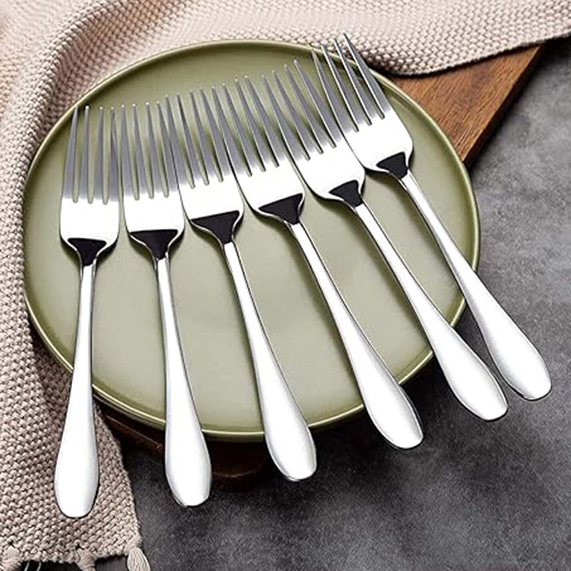 Stylish Stainless Steel Dinner Fork Set-image-43