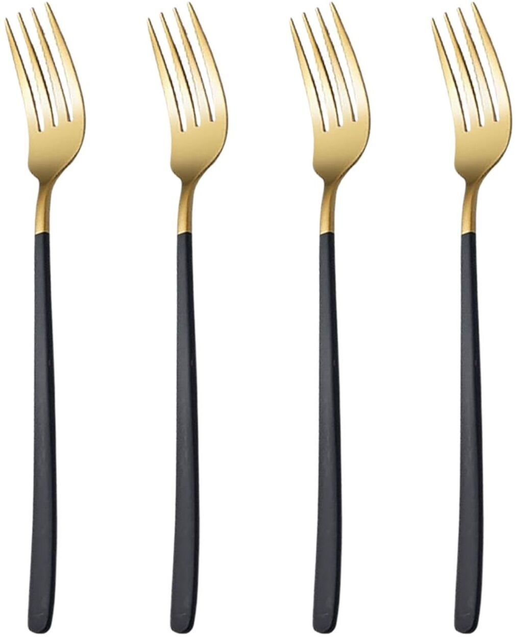 p-plus international Dinner Fork Set, Stainless Steel Forks Kitchen Fork For Fruit Cake Cheese Party Stainless Steel Dinner Fork Set-picture-28