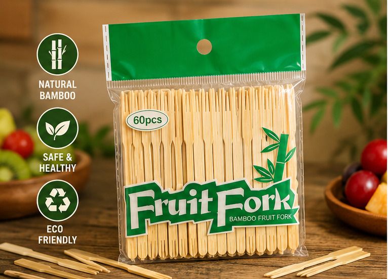 Disposable Bamboo Fruit Fork-image-4