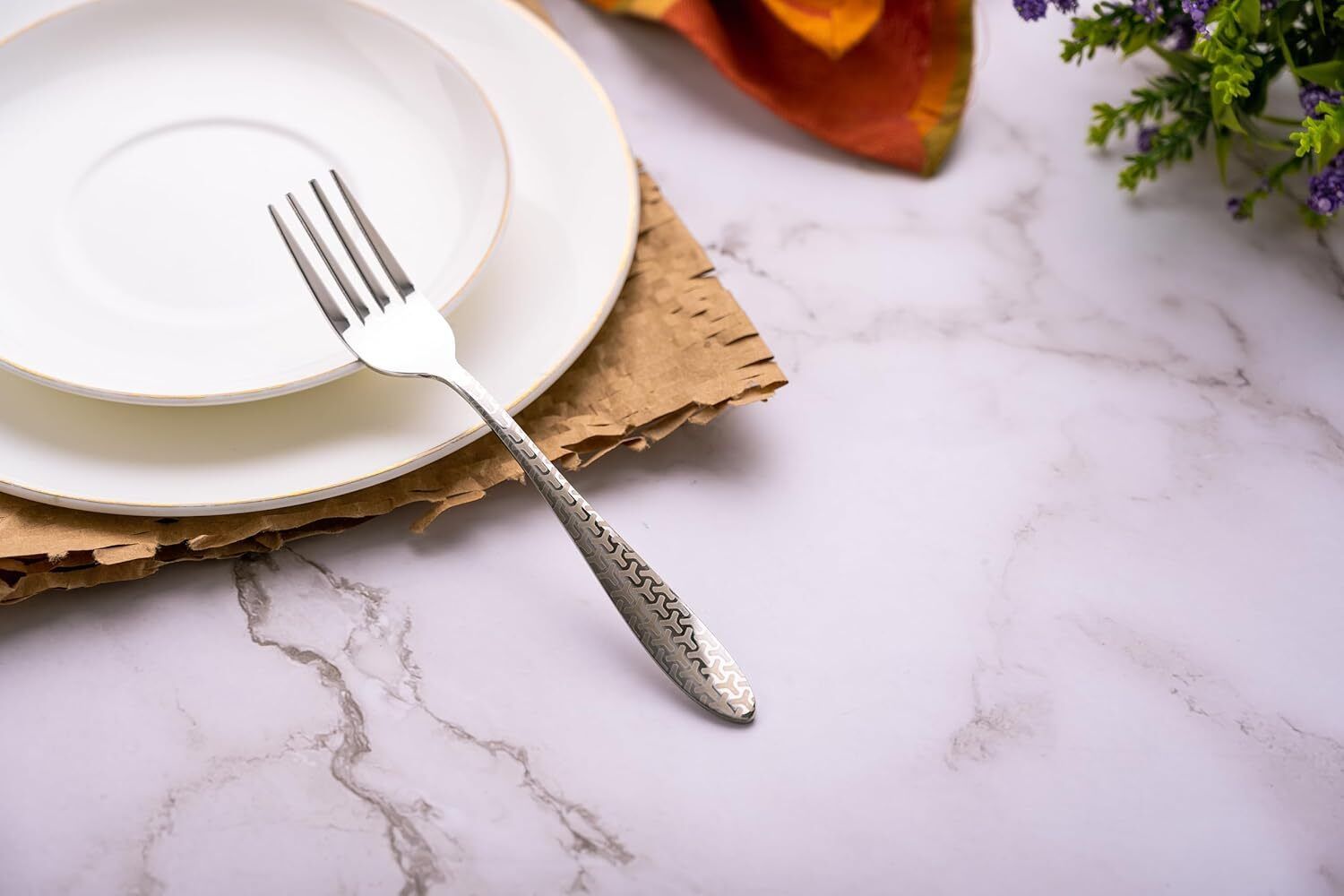 le casa Stylo Baby Fork |100% Food Grade Stainless Steel with ISO Certificaton | Stainless Steel Baby Fork Set-picture-25