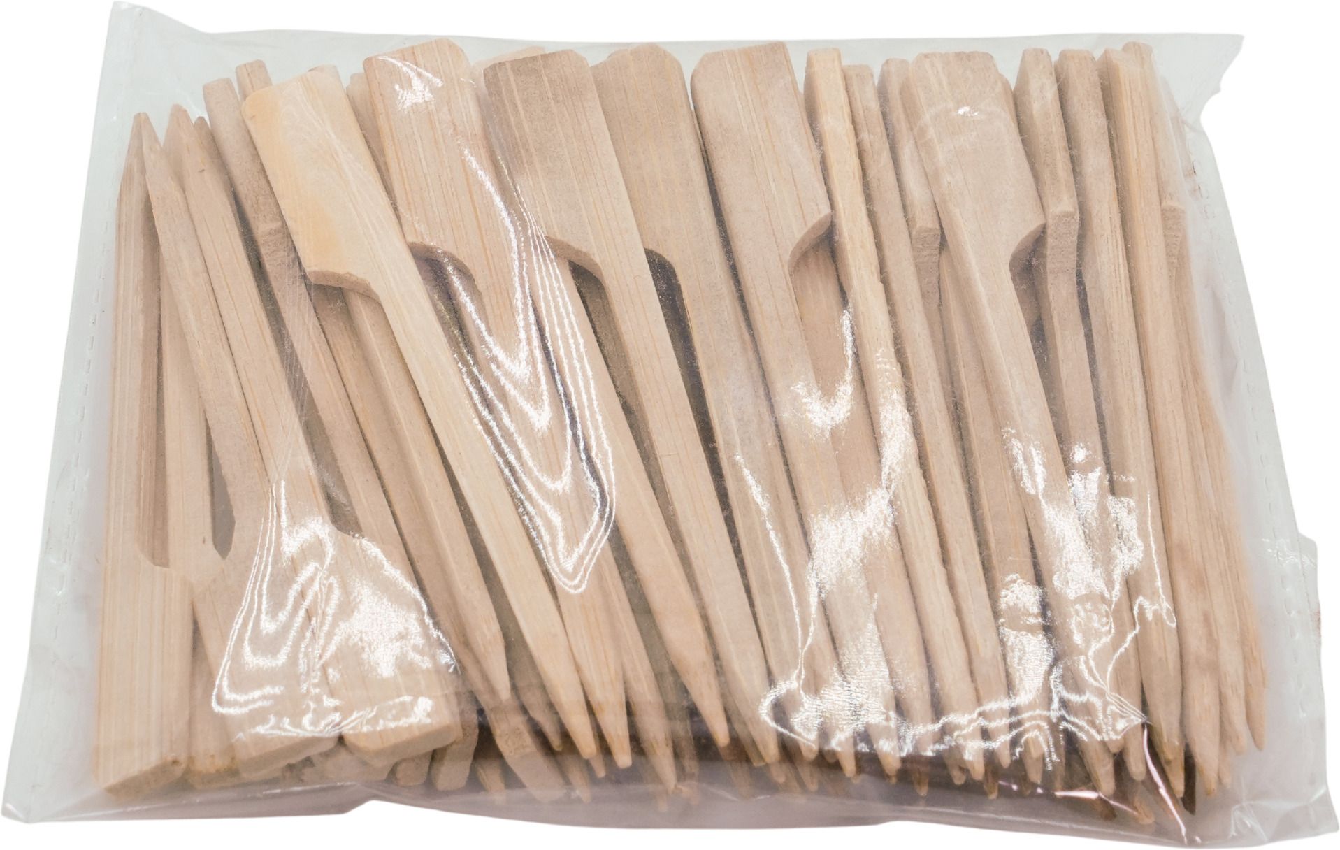 disposalwalaa 4 Inch Wooden Craft Sticks for DIY Projects & Creative Activities, Pack of 100 Disposable Wooden Fruit Fork-picture-13