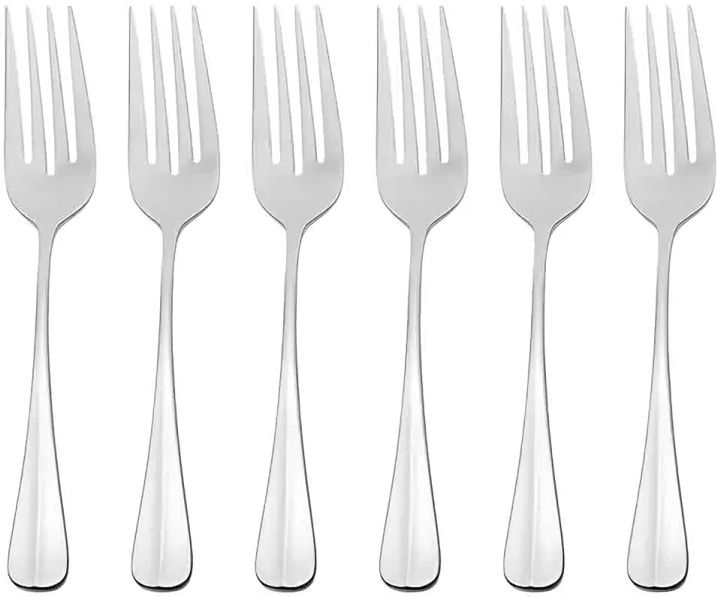 SMARTBUY Stainless Steel Dinner Fork, Dessert Fork Set-image-41